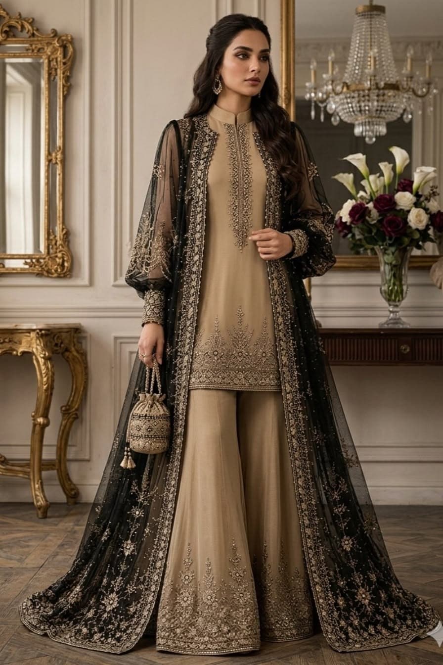 Mehrunisa Royal Bridal Dress - Bridal Wholesale Pakistani Suit