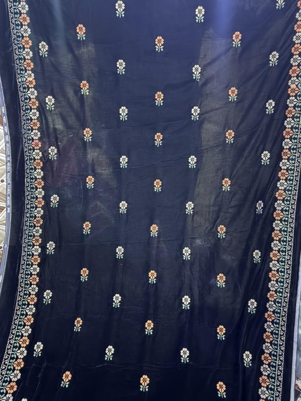 Mehr-un-Nisa Royal Velvet Dress - Luxury Velvet Wholesale Pakistani Suit